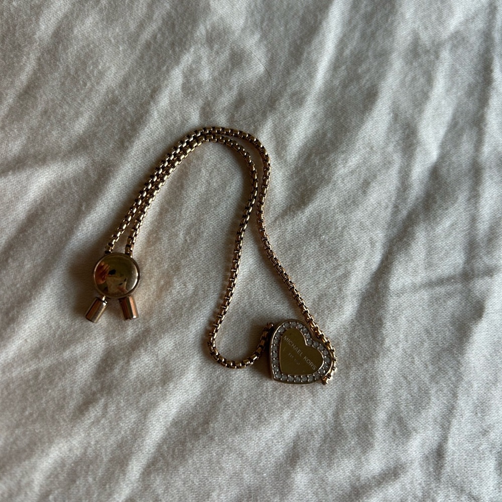 Michael Kors Gold Heart Bracelet